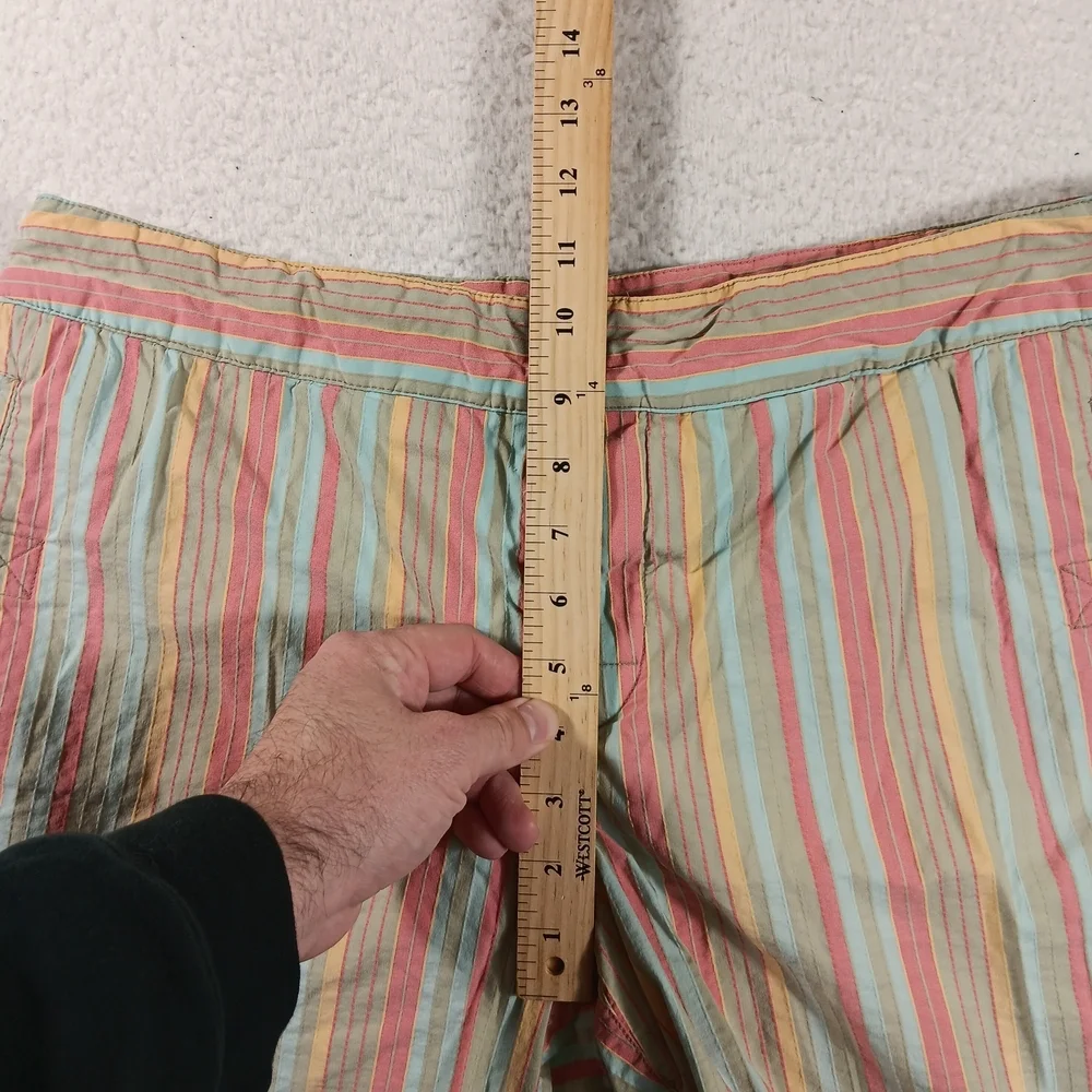 Mr. Turk Swim Trunks Mens 34 San Simeon Stripe Mesh Lined Designer Beach Resort